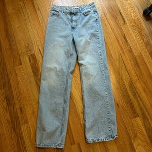 Zara Light Blue High Rise Women Jeans